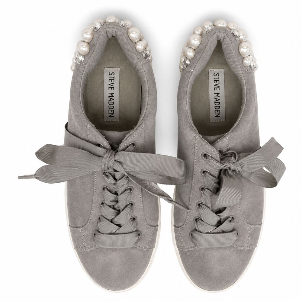 Steve Madden Pearl embellished sneakers